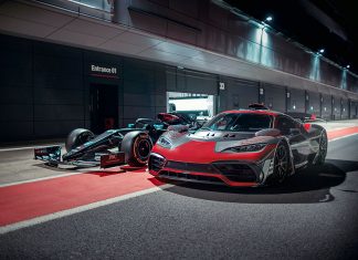 Rekordweltmeister Lews Hamilton dreht neuen Werbespot für Mercedes-AMG