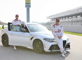 Alfa Romeo Giulia GTA beim Auftakt zur Formel-1-Weltmeisterschaft dabei