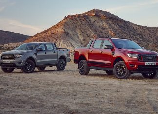 Stormtrak und Ranger Wolftrak: zwei neue Sondereditionen des Ford Ranger