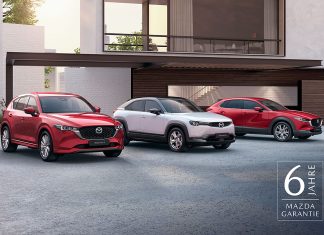 Ab sofort sechs Jahre Neuwagengarantie bei Mazda