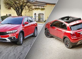 Neue Hybride bei Fiat: Fiat 500X und Fiat Tipo