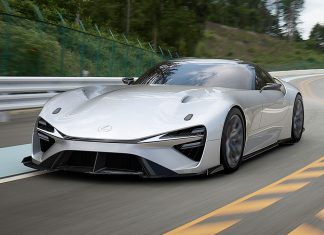 Ausblick auf vollelektrischen Lexus Sportwagen