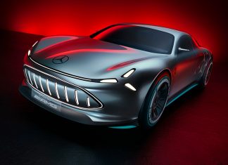 Showcar Vision AMG gibt Ausblick auf die vollelektrische Zukunft von Mercedes-AMG