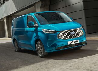 Der neu entwickelte Ford E-Transit Custom für gelebte E-Mobilität