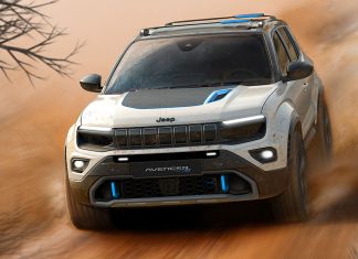 Vollelektrisch: Jeep® 4×4 Avenger Concept Car