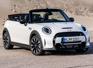 Das MINI Cabrio in der Seaside Edition