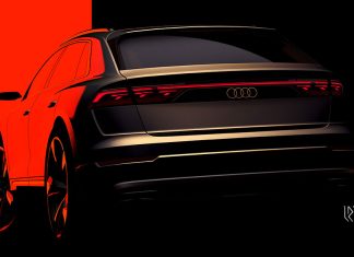 Audi Q8 mit neuem Front- und Heckleuchtendesign