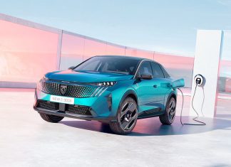 Vollelektrischer Fastback SUV: der neue Peugeot E-3008