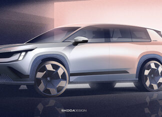Škoda enthüllt ersten Blick auf Elektro-SUV Peaq